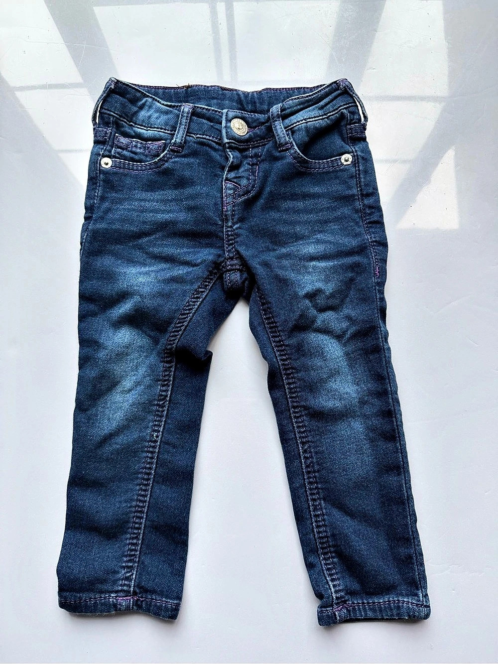 True Religion Baby Blue Jeans Size 24M